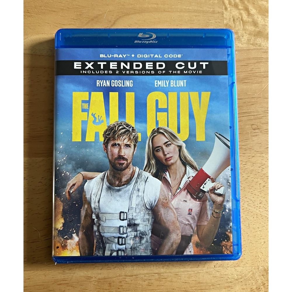 The Fall Guy (Blu-ray, 2024) Extended Cut w/ Digital Copy Gosling Blunt